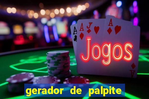 gerador de palpite do jogo do bicho